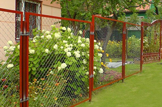 Заборы из сетки рабица в секциях под ключ в Нижнем Новгороде